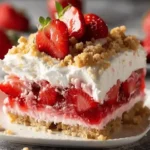 The Best Strawberry Crunch Poke Cake Recipe