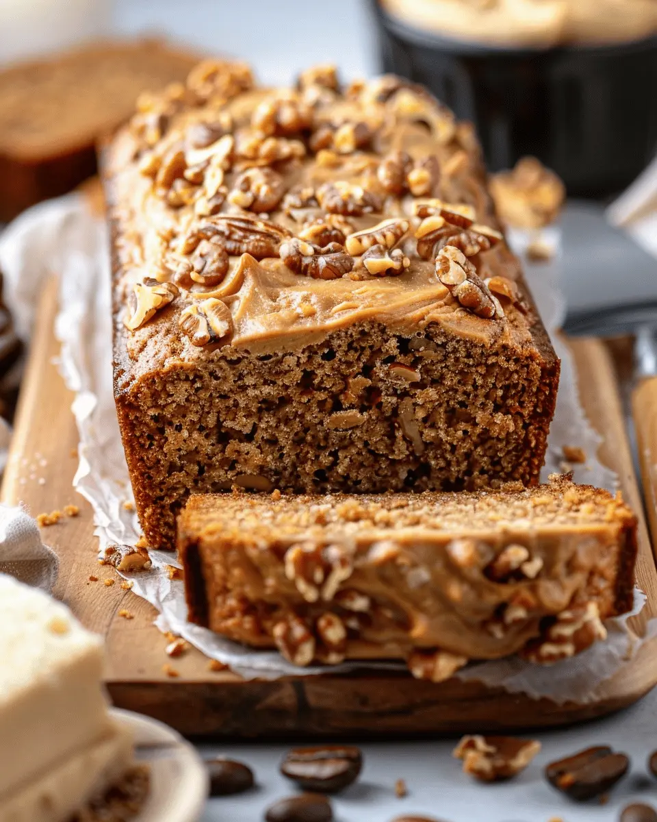 Coffee And Walnut Loaf So Moist: A Truly Irresistible Treat