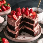 Strawberry Chocolate Cake