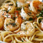 One-Pot Garlic Butter Shrimp Pasta