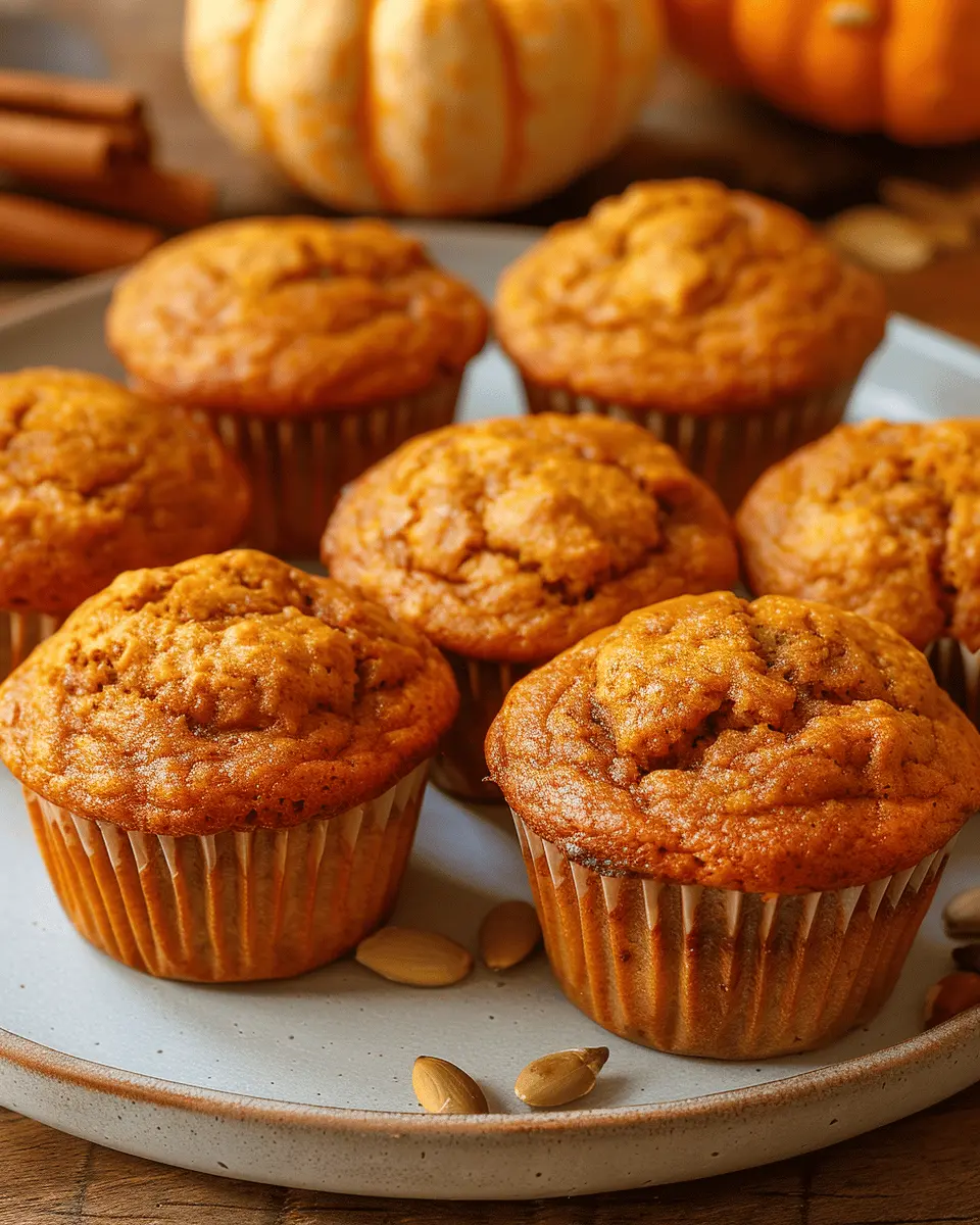 Healthy Pumpkin Muffins Recipe With Greek Yogurt: Quick and Easy Delight