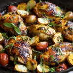 One Pan Balsamic Chicken