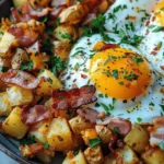 Bacon, Egg, and Potato Hash