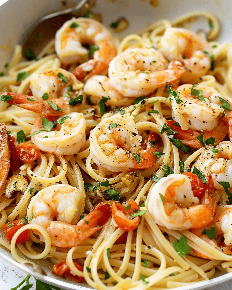 Shrimp Pasta with Garlic Butter Sauce: A Delightful Weeknight Feast