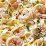 Creamy Shrimp Pasta | Shrimp Alfredo