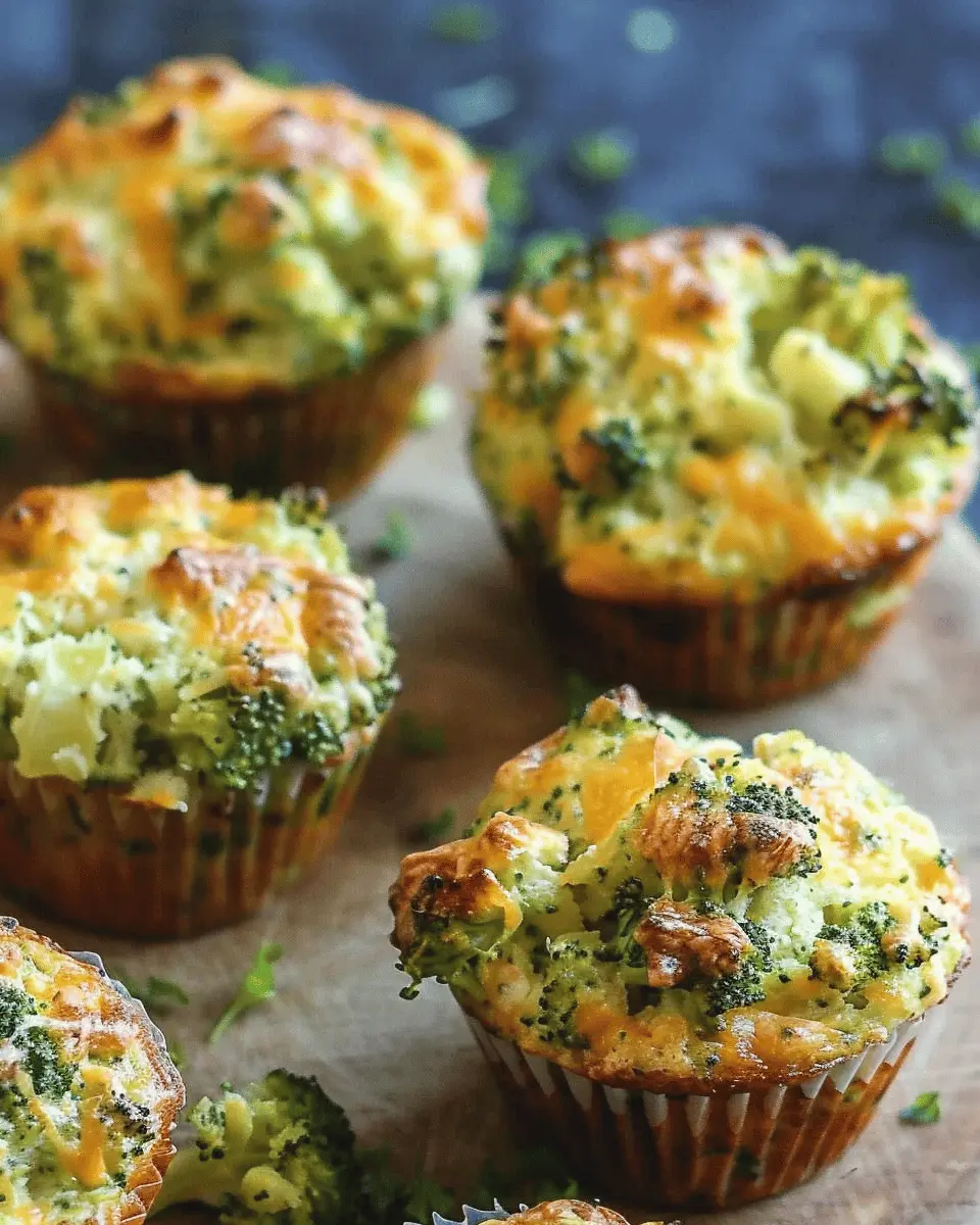 Broccoli & Cheese Breakfast Muffins: A Healthy, Easy Twist