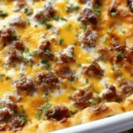Easy Breakfast Casserole with Crescent Rolls Recipe