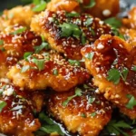 Crispy Hot Honey Feta Chicken