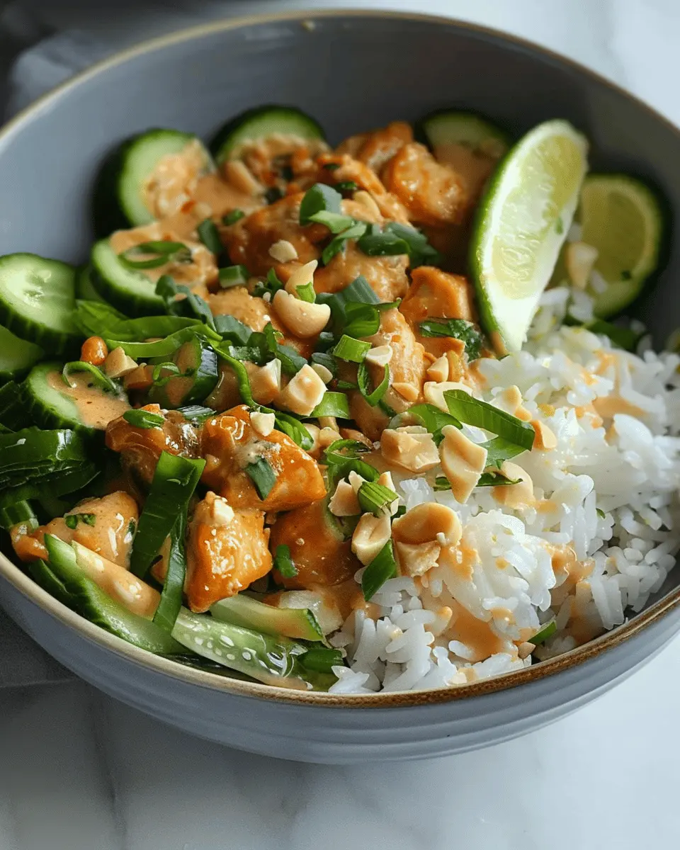 Thai Peanut Chicken: Easy Recipe for a Flavorful Homemade Delight