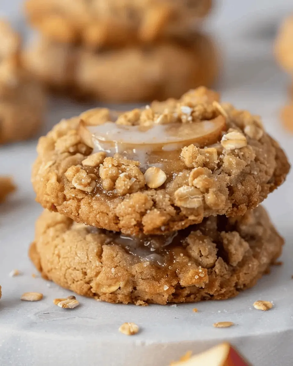 The Best Crumbl Apple Pie Cookies with Oats for Cozy Baking