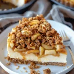 Apple Crisp Cheesecake Recipe – Best Fall Dessert with Crumble Topping