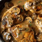 Chicken with Mushroom Gravy
