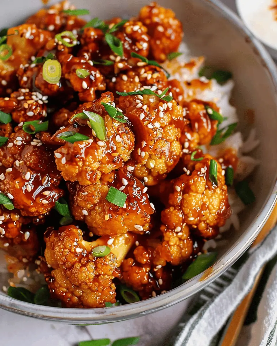 Sticky Sesame Cauliflower: Your New Favorite Indulgent Delight