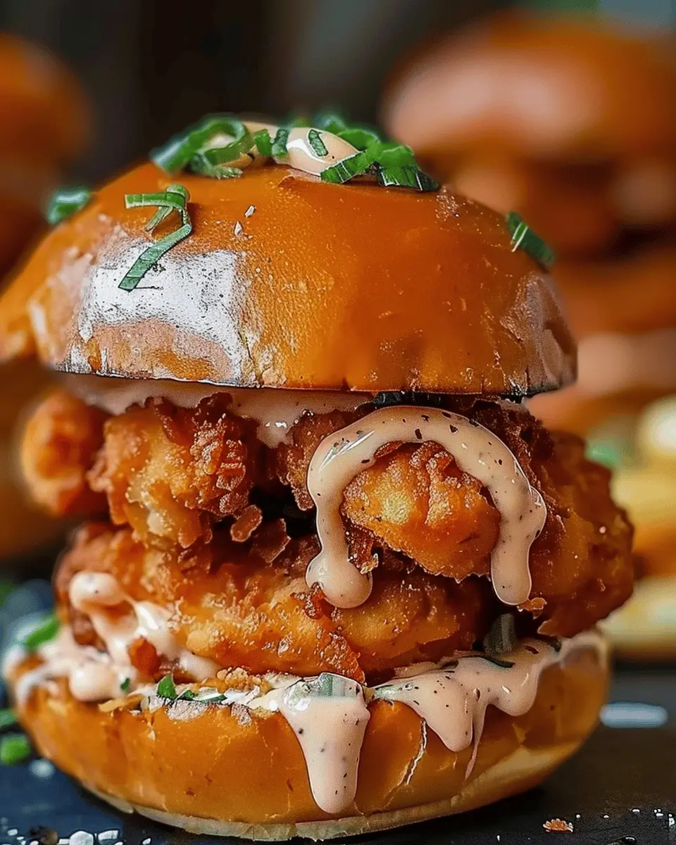 Easy Bang Bang Chicken Sliders with Turkey Bacon for a Tasty Twist