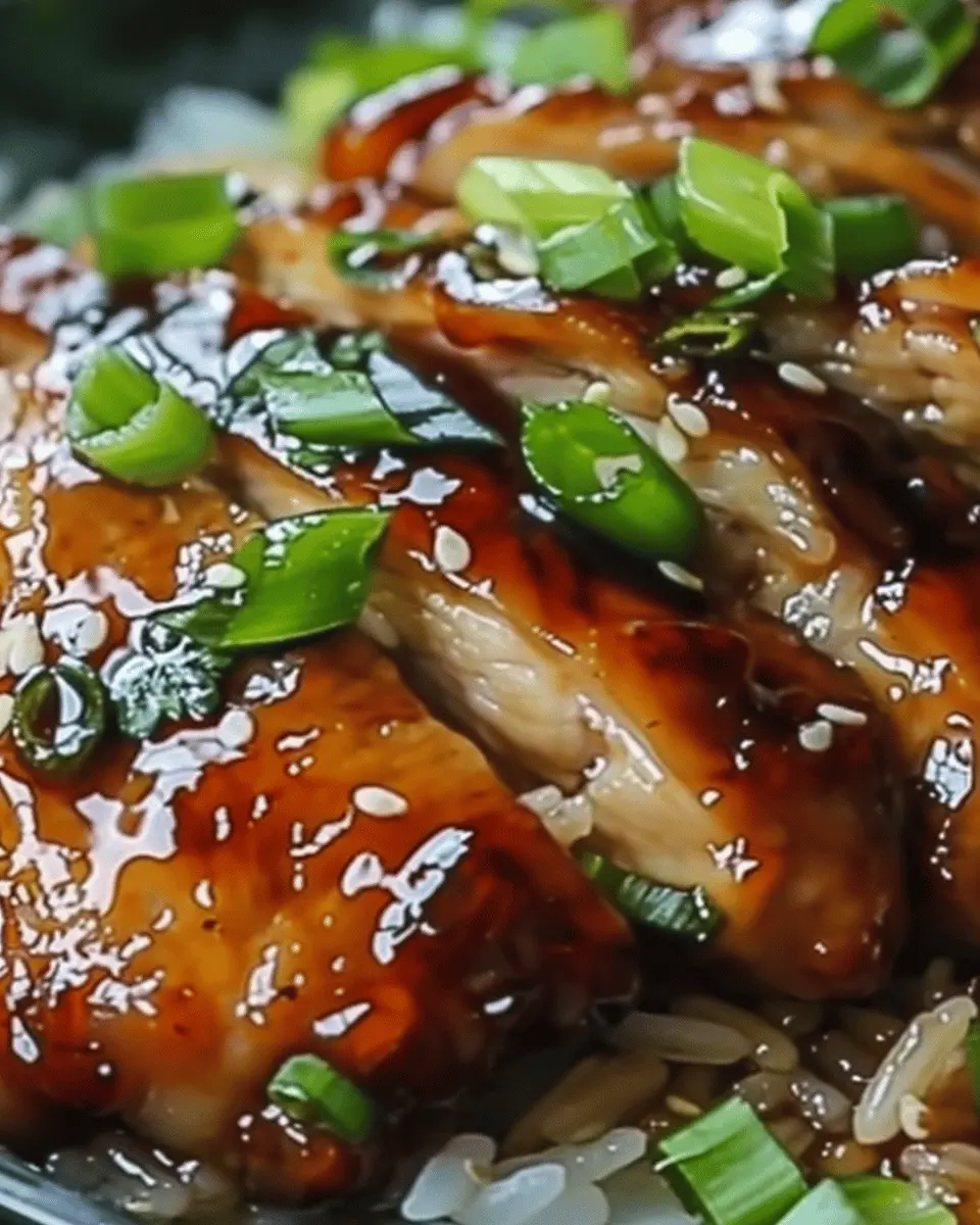 Caramelised Soy Chicken in Garlic Ginger Broth with Rice: Best Comfort Food Recipe