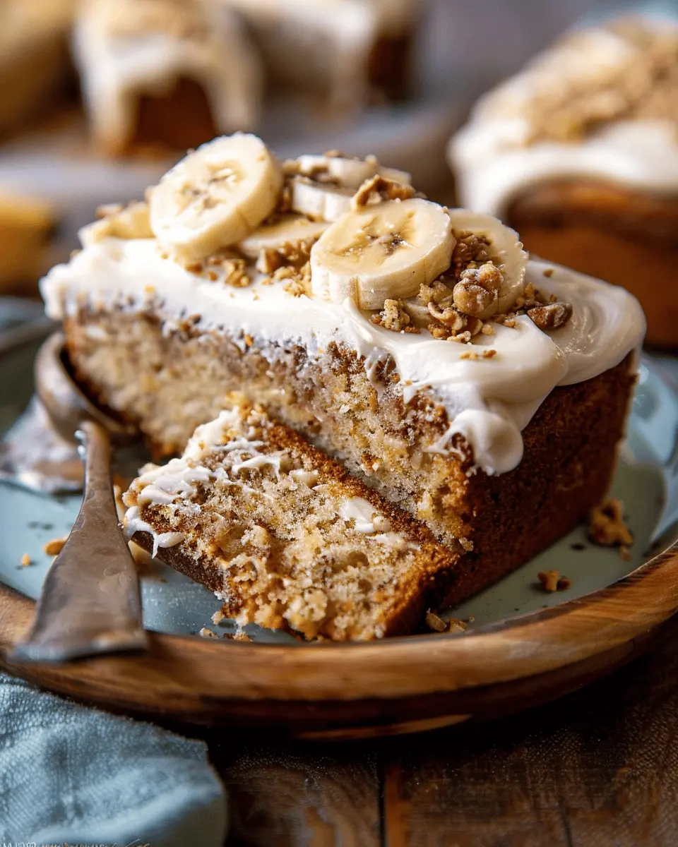 The Best Banana Cake I’ve Ever Had: Moist and Irresistibly Delicious