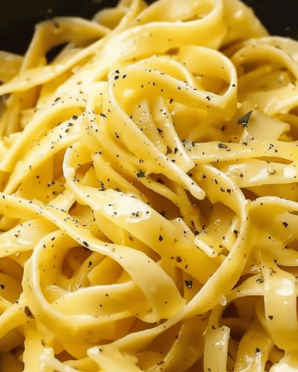 Quick and Easy Garlic Butter Noodles with Turkey Bacon Delight