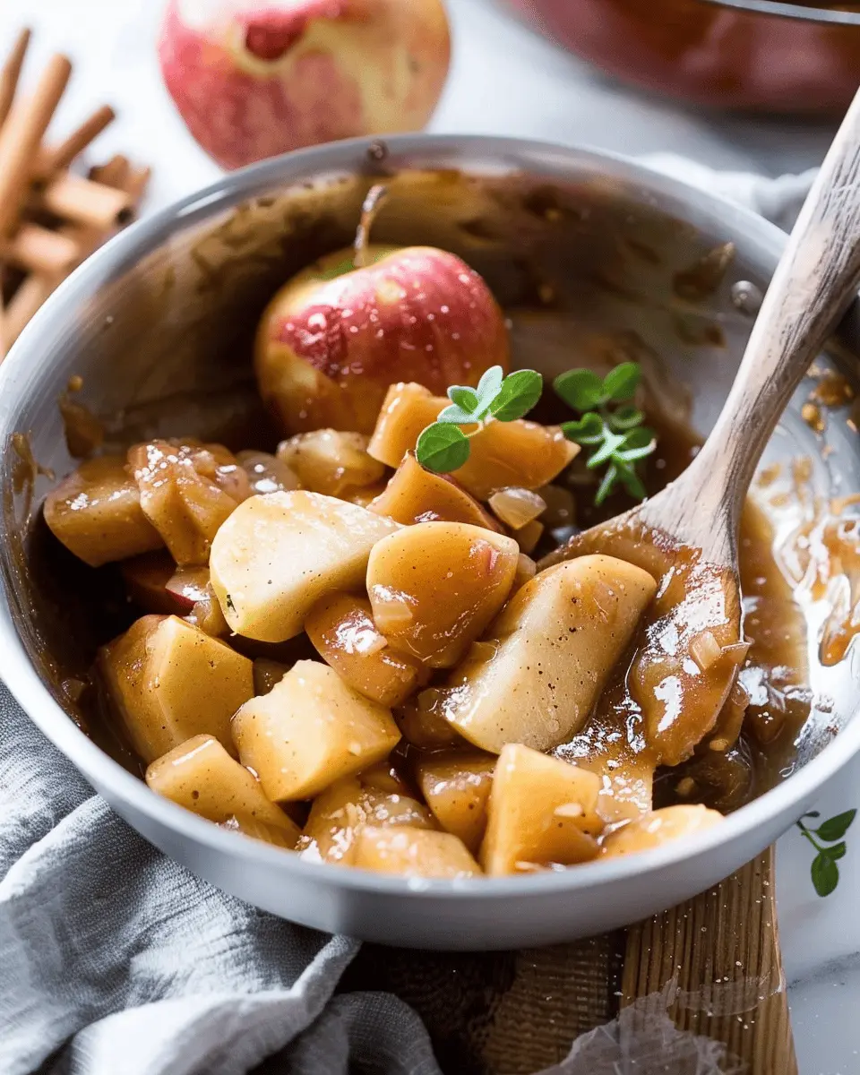 Quick Stewed Apple Recipe: Easy Fork-Tender Delight You’ll Love