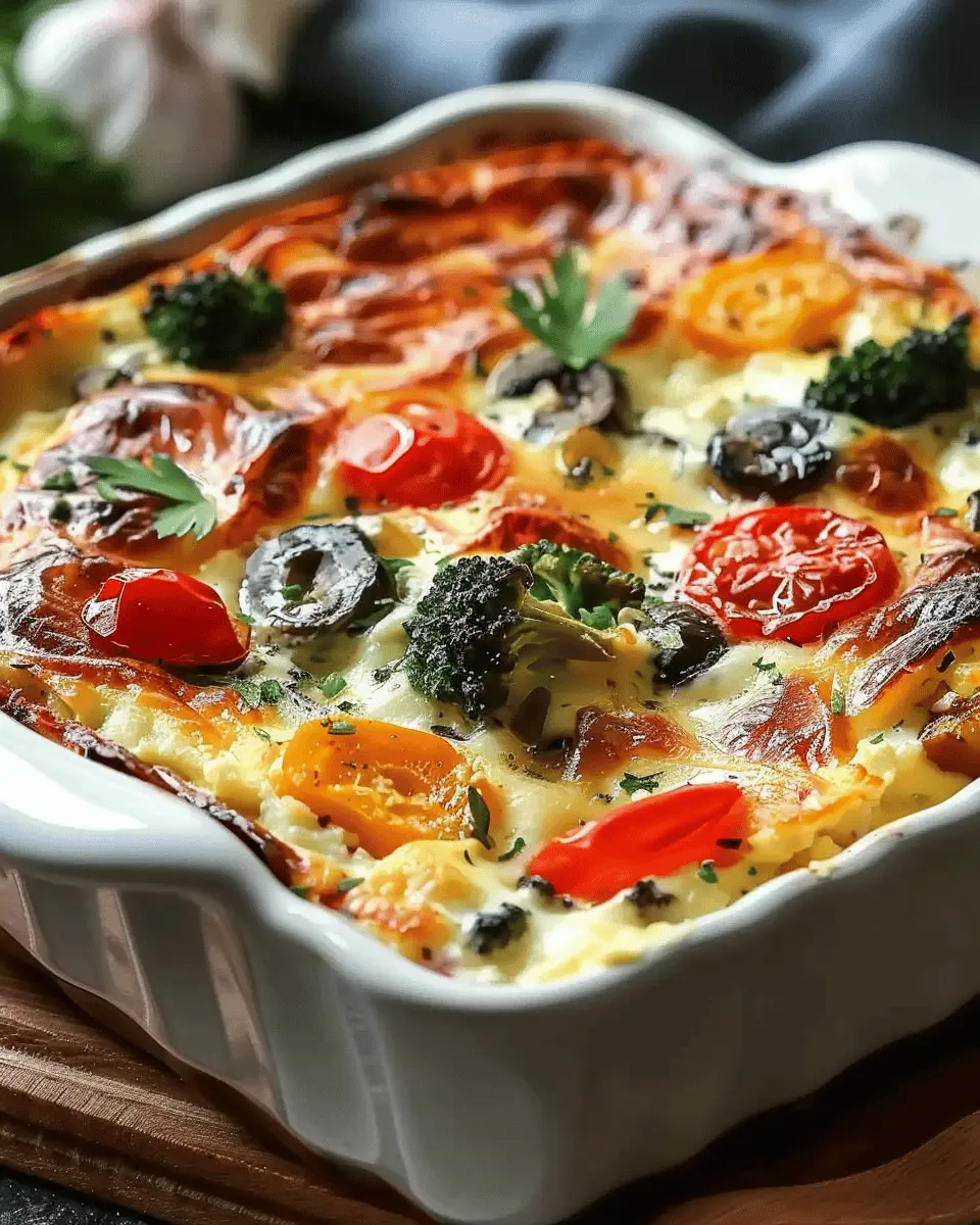 Cottage Cheese and Veggies Bake: Easy Comfort Food Delight