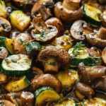 Skillet Zucchini and Mushrooms