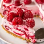 No Bake Raspberry Cheesecake