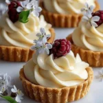 Elegant White Chocolate Mousse Tartlets