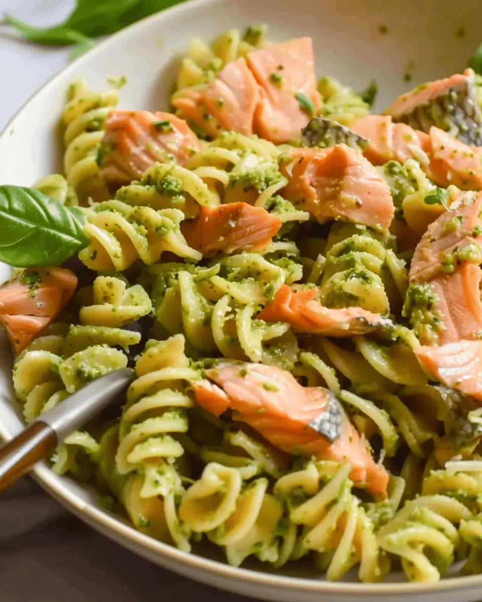 Salmon Pesto Pasta: A Quick and Delicious Homemade Delight