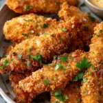 Crispy Oven Baked Chicken Tenders
