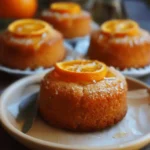 orange ginger honey cakes