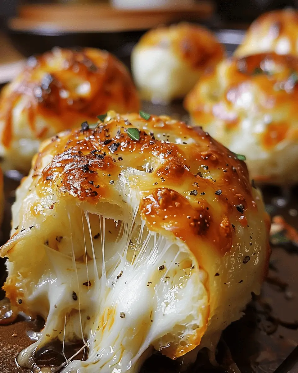 Gooey Mozzarella Biscuit Bombs: The Best Cheesy Delight Ever