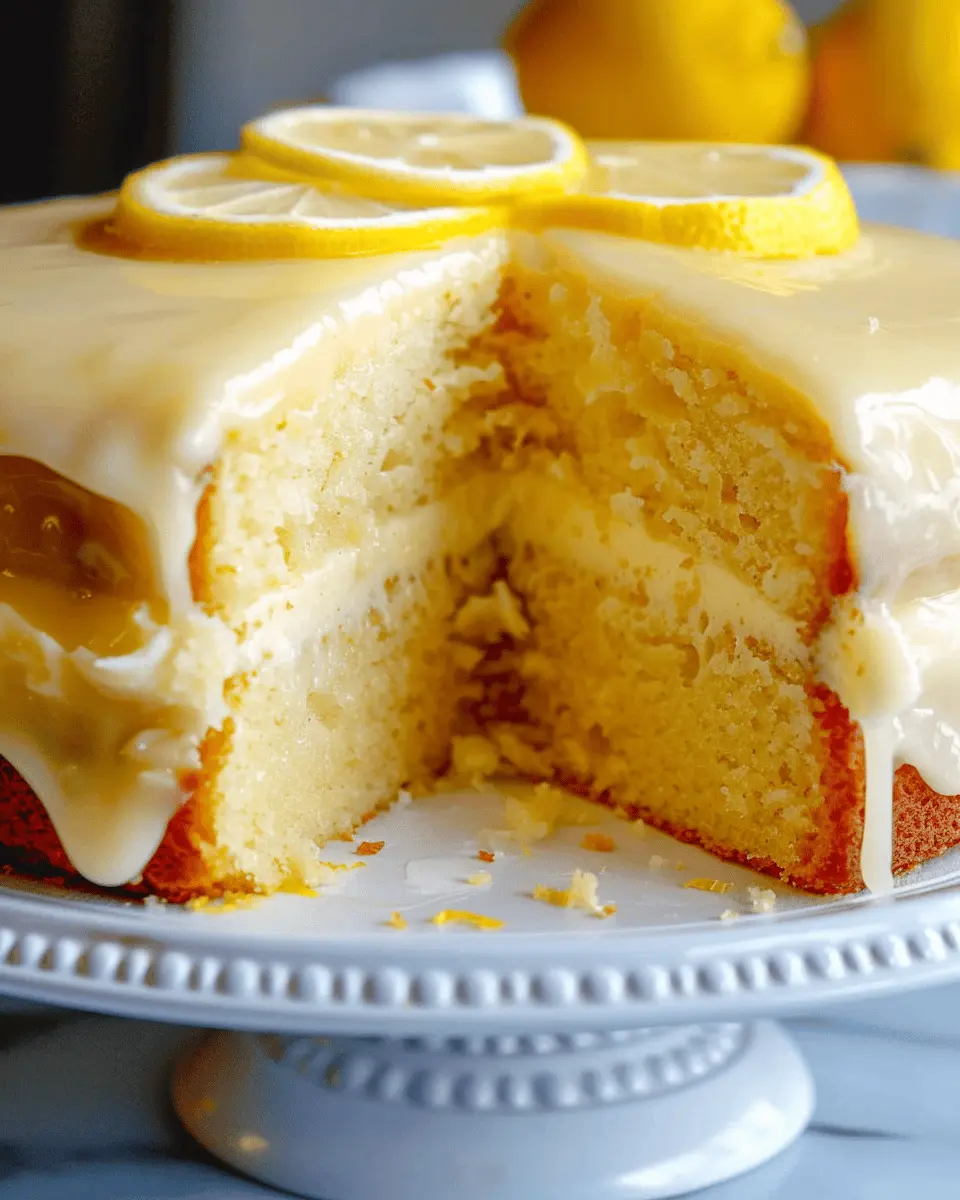 Irresistible Delicious Lemon Cake Recipe: A Joyful Treat for All
