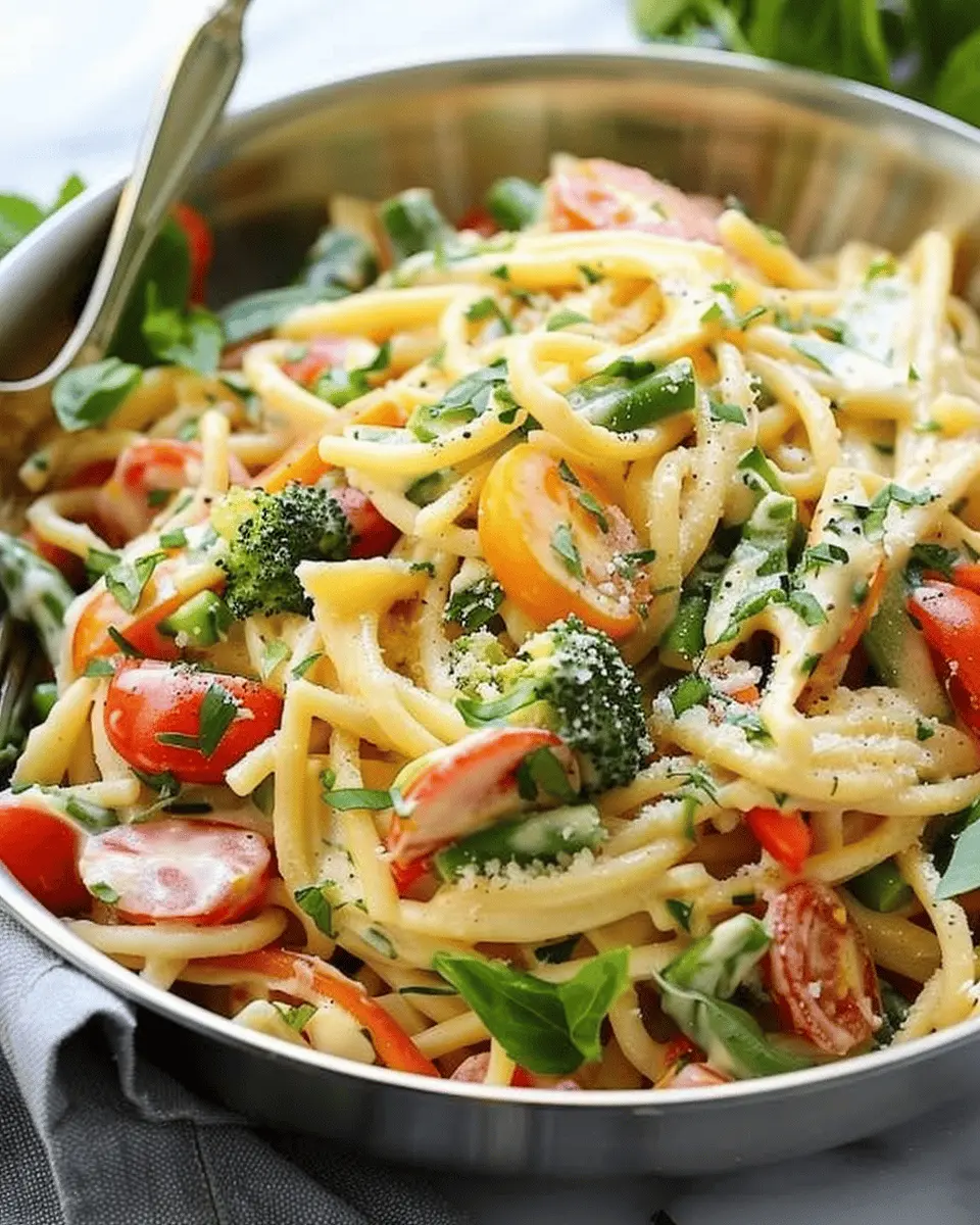Pasta Primavera Delight: A Fresh, Easy Twist on Tradition