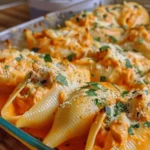 Creamy Buffalo Chicken Stuffed Shells 30 Minutes Easy Delicious