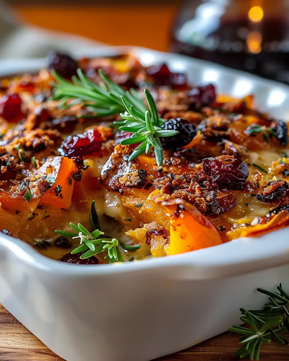 Sweet Potato Cranberry Gratin: An Easy Indulgence for Fall