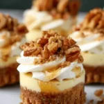 Apple Crisp Mini Cheesecakes: Perfect Fall Individual Desserts