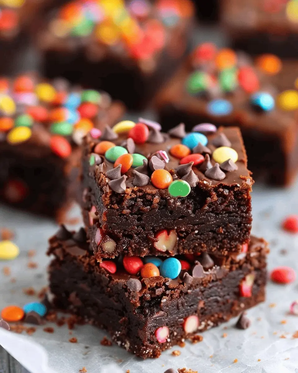 No-Bake Vegan Cosmic Brownies: Easy Indulgence for Everyone