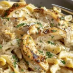 Garlic Parmesan Chicken Pasta