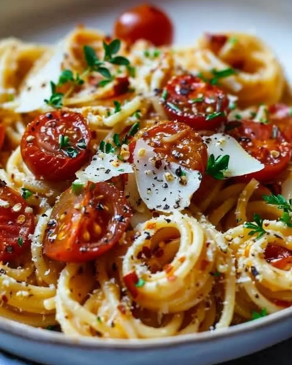 Roasted Tomato Garlic Pasta: A Simple and Satisfying Recipe
