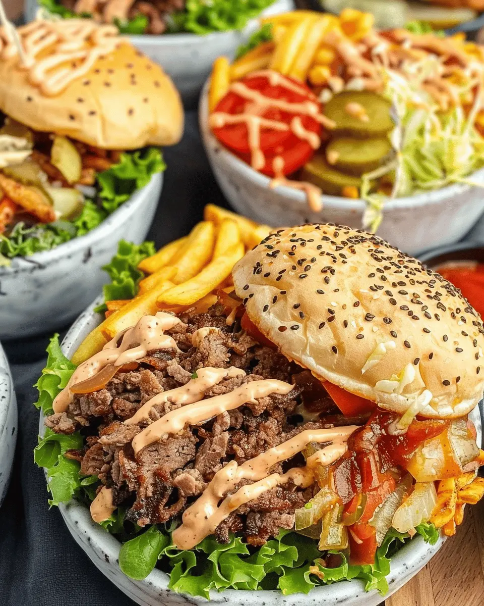 Burger bowls: Easy and Delicious Turkey Bacon Recipes at Home