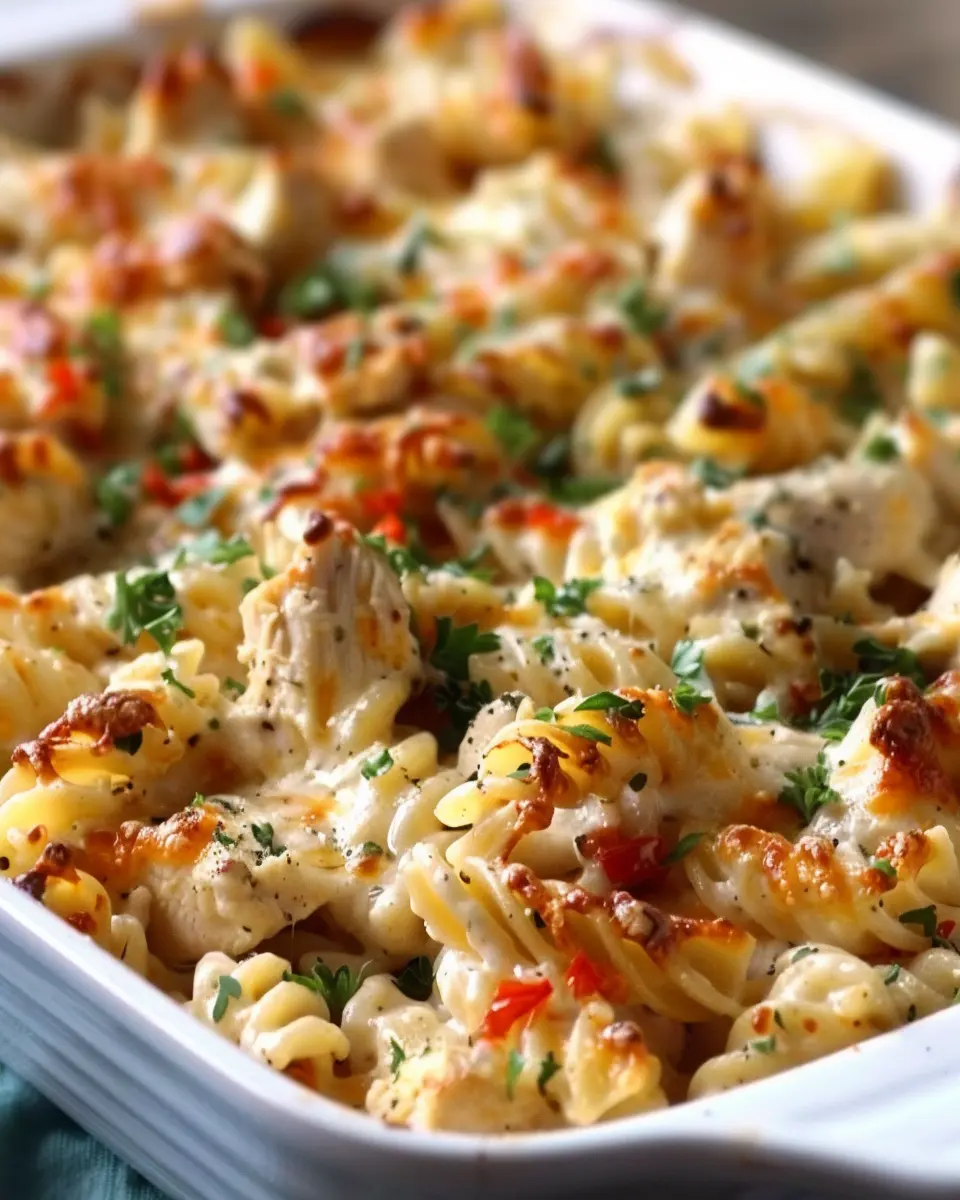 Cajun Cream Cheese Chicken Pasta Bake Recipe: Indulgent Comfort Dish