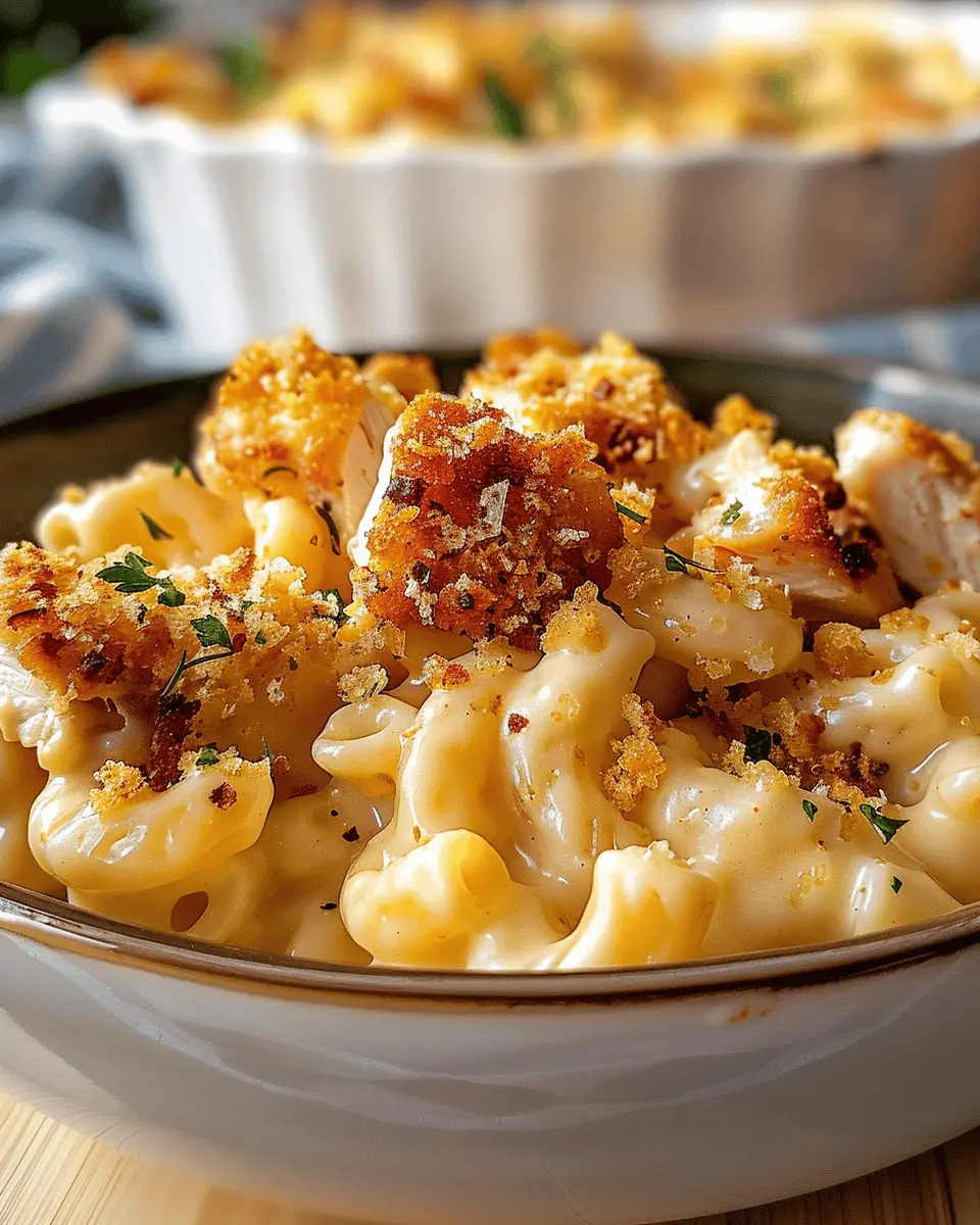 Creamy Chicken Mac and Cheese: Indulgent Comfort Food Delight