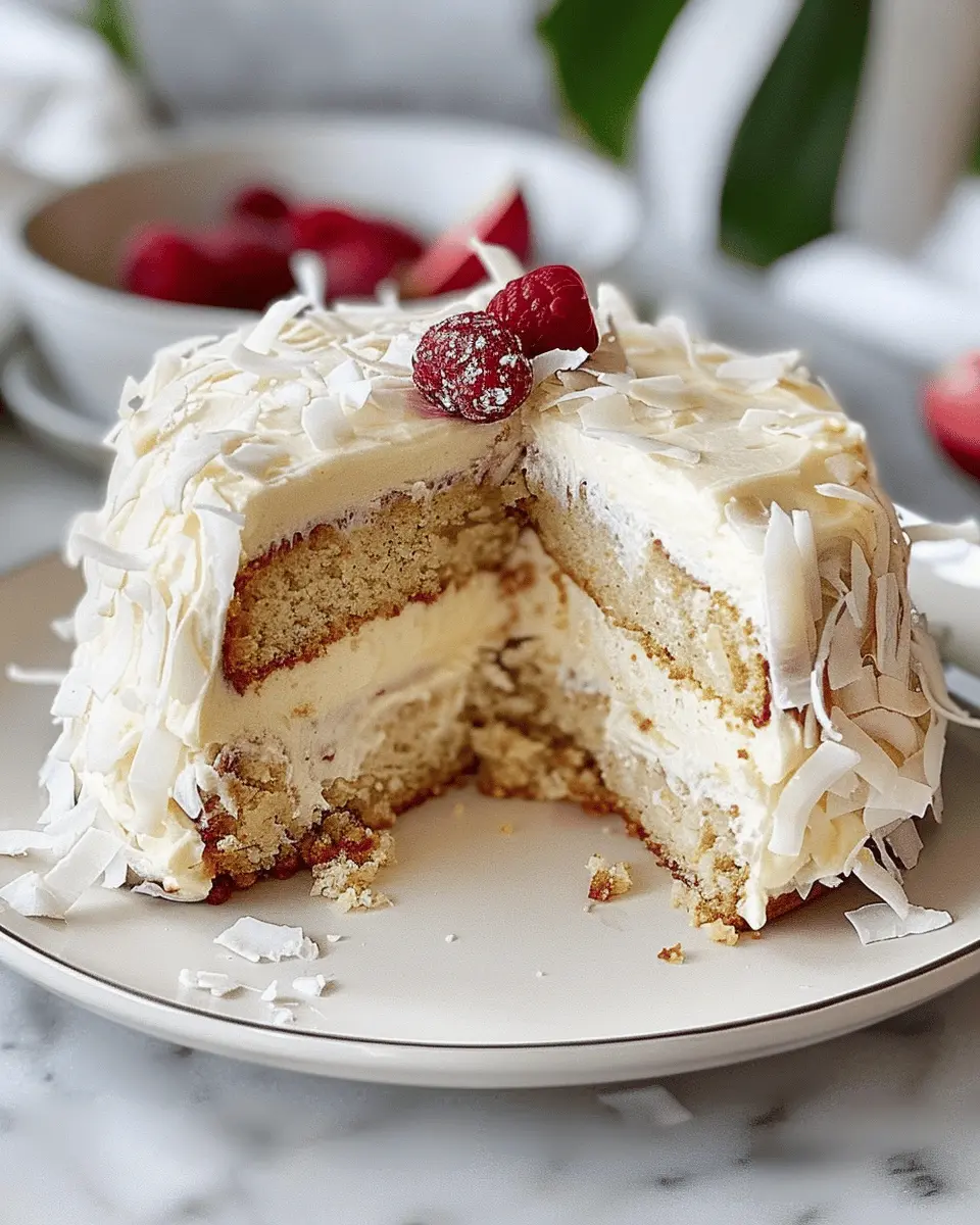 Vegan Coconut Cake: The Best Gluten-Free, Healthy Delight