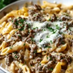 High Protein Creamy Beef Pasta Recipe for Quick Weeknight Dinners