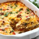Easy Sausage and Egg Casserole