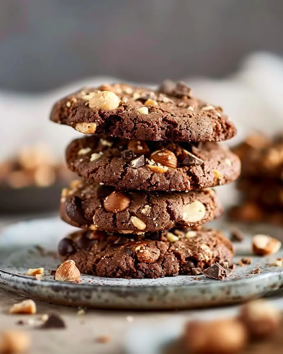 Chocolate Hazelnut Crunch Cookies: Irresistibly Indulgent Treats
