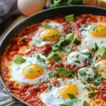 One Pan Shakshuka (Eggs in Hell)