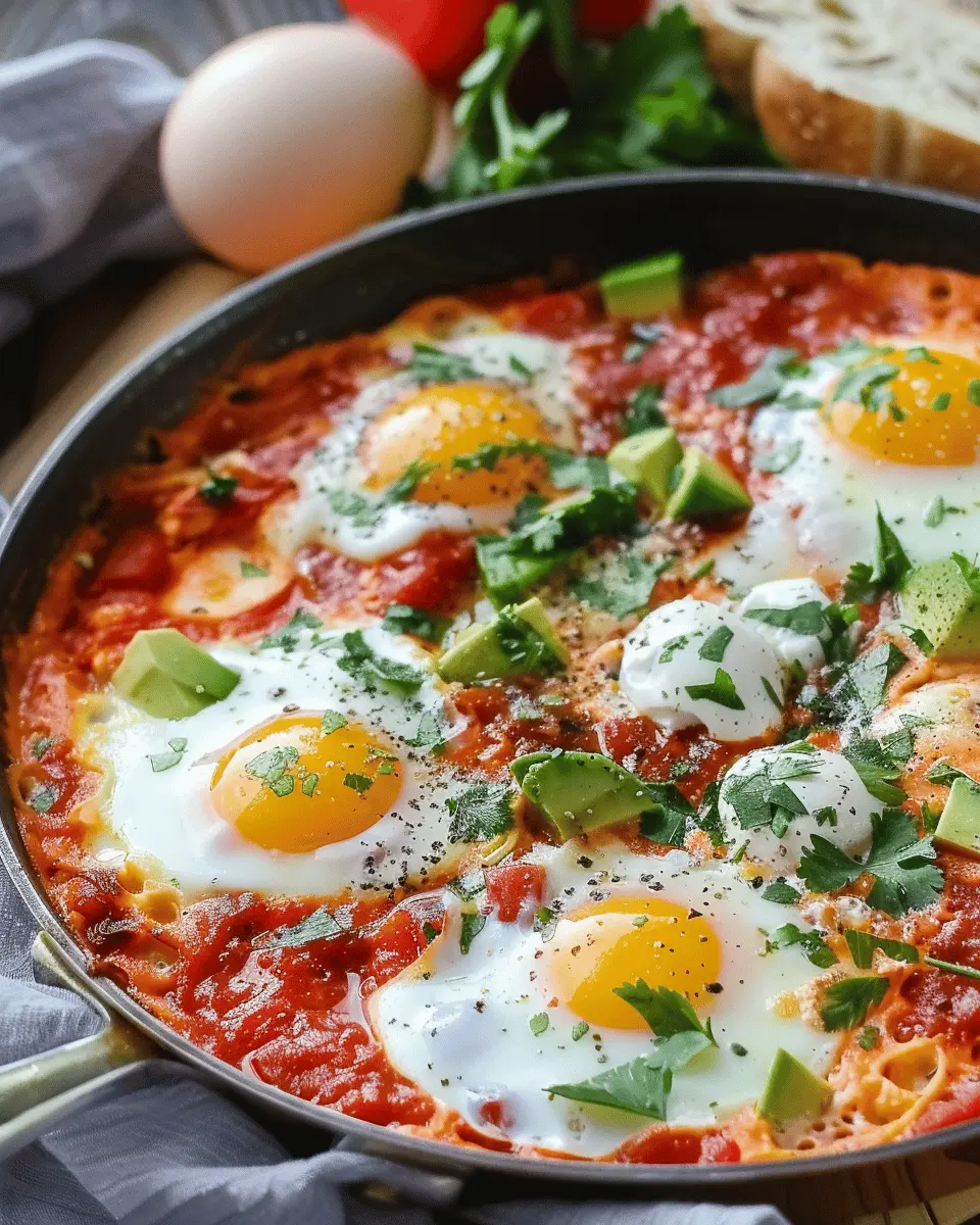 One Pan Shakshuka: Easy and Flavorful Eggs in Hell Recipe