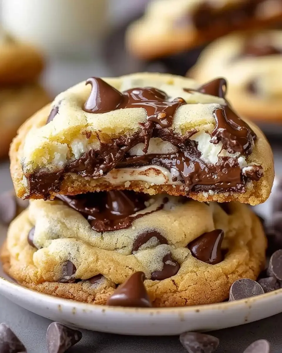 Cheesecake Stuffed Chocolate Chip Cookies: The Indulgent Treat You’ll Love