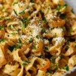Vegan Caramelized Onion Pasta