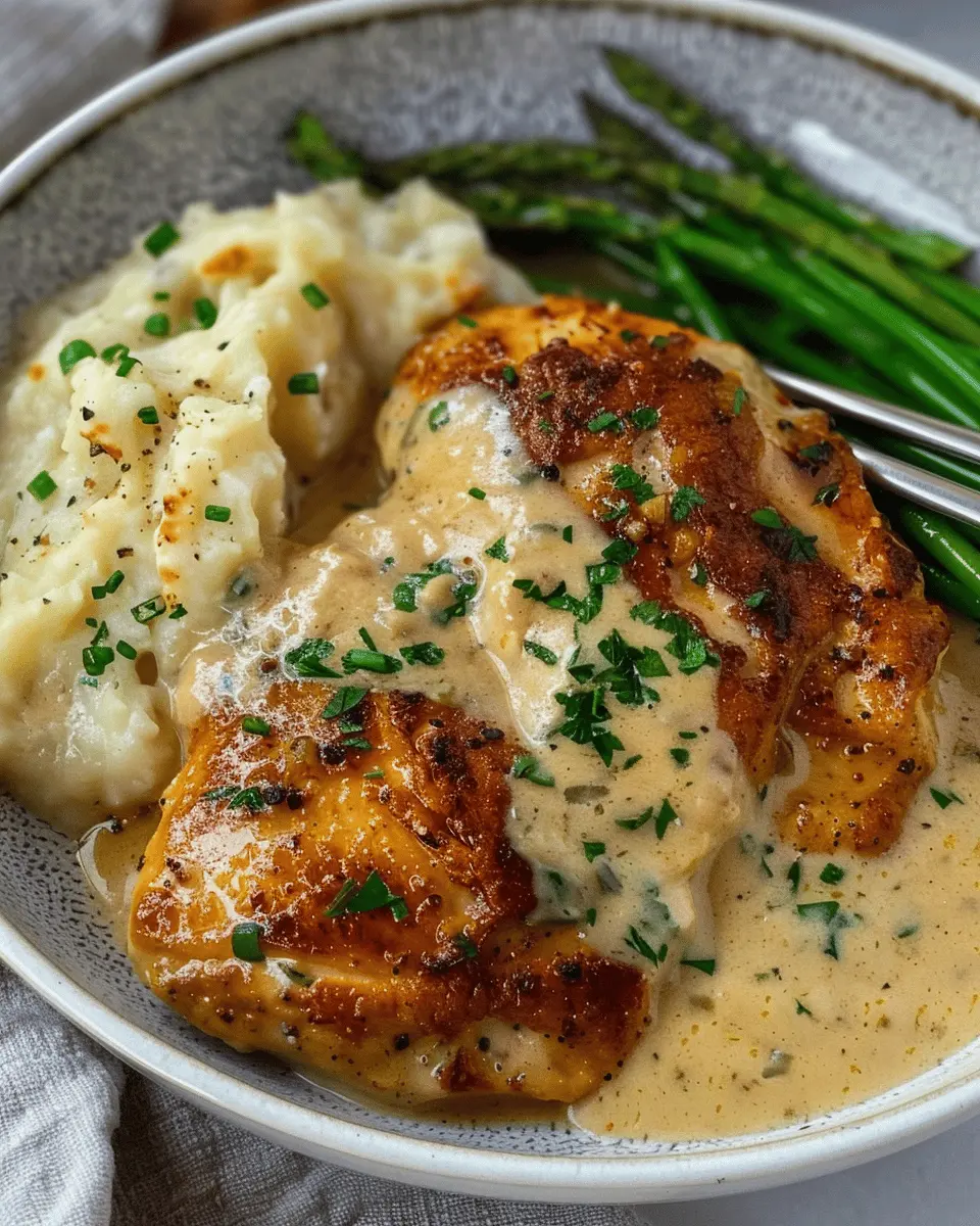 Creamy Garlic Chicken with Turkey Bacon: A Comforting Delight